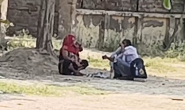 रायबरेली सार्वजनिक स्थान पर शराब पार्टी का वीडियो इंटरनेट मीडिया पर हुआ वायरल