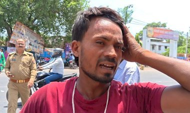 रायबरेली कस्बे के मुख्य चौराहे पर युवक से मारपीट, पुलिस को आता देख भागे आरोपित
