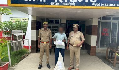 रायबरेली: मंदिर में चोरी करने वाला आरोपी गिरफ्तार, चार घंटियां और भोंपू बरामद