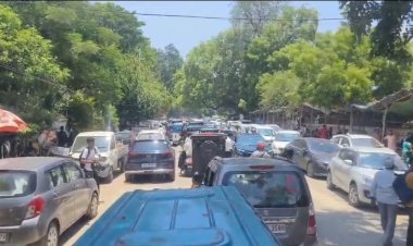 TET परीक्षा के बाद रायबरेली शहर में भीषण जाम, घंटों रेंगते रहे वाहन