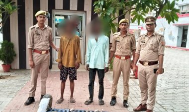 रायबरेली: चोरी के सामान के साथ 3 आरोपी गिरफ्तार, ई-रिक्शा बैटरी चोरी गिरोह का खुलासा
