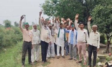 रायबरेली-माइनर में पानी न आने से सूख रही धान की फसल, किसानों ने आंदोलन का किया ऐलान