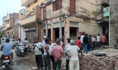 रायबरेली: चाय बनाते समय गैस सिलेंडर में लगी आग, घर का सामान जलकर राख