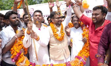 रायबरेली-अनुष्ठान सिंह 'जहाजी' के नेतृत्व में भाजयुमो कार्यकर्ताओं ने मनाया प्रदेश अध्यक्ष रोहित मिश्र का जन्मदिन