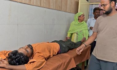 रायबरेली शटरिंग गिरने से मजदूर गंभीर रूप से घायल, इलाज के लिए पहुंचाया गया अस्पताल