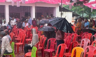 नवगठित बी-पैक्स 'हरदी टीकर' का भव्य उद्घाटन समारोह संपन्न, किसानों को मिली खाद वितरण की सौगात