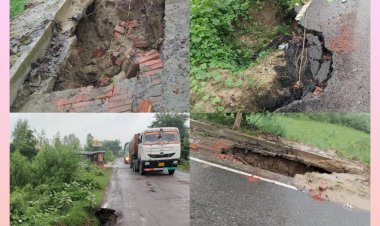 रायबरेली 70 से 80 छोटे-बड़े गड्ढों में तब्दील हुआ 7 से 8 किलोमीटर का मार्ग, आए दिन राहगीर हो रहे हैं दुर्घटना का शिकार