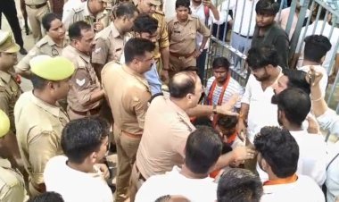 रायबरेली में सपा छात्र सभा और ABVP कार्यकर्ताओं में झड़प, पुलिस की मौजूदगी में जमकर हंगामा