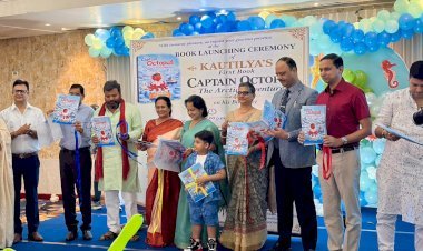 प्रयागराज के लाल ने किया कमाल,5 साल के कौटिल्य शाही ने लिखी किताब