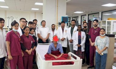 तेजाब से पेट का रास्ता हुआ बंद, एम्स रायबरेली के डॉक्टरों ने दूरबीन विधि से बनाया खाने का रास्ता