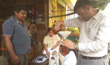 रायबरेली में खाद्य विभाग का छापा: खुले तेल की बिक्री पर शिकंजा, 463 लीटर तेल सीज