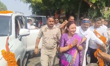 रायबरेली में कांग्रेस प्रदेश अध्यक्ष आराधना मिश्रा का भव्य स्वागत, 2027 में सरकार बनाने का किया दावा