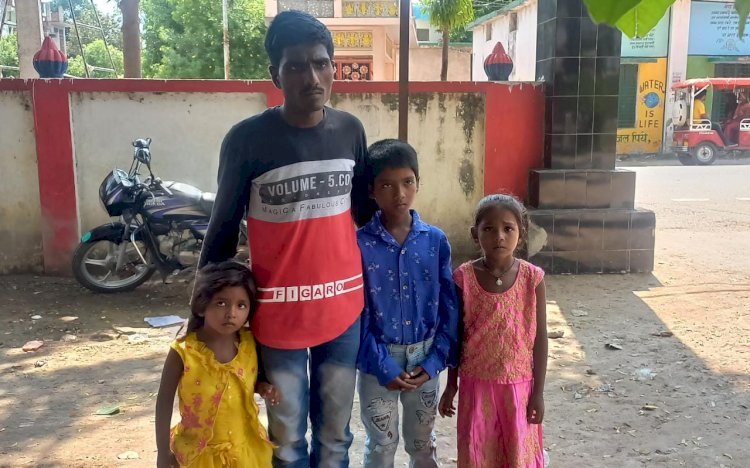 Raibareli-तीन मासूम बच्चों को छोड़कर पत्नी हुई फरार,,,,,