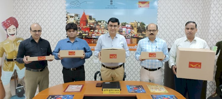 वाराणसी प्रधान डाकघर और कैण्ट प्रधान डाकघर में पार्सल पैकेजिंग यूनिट का शुभारम्भ*