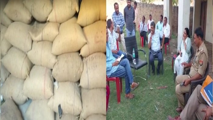अवैध भंडारण के खिलाफ पूर्ति विभाग टीम को मिली बड़ी सफलता, 800 कट्टे गेहूं किया जब्त !