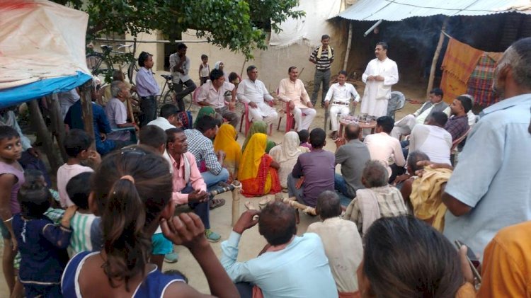 रायबरेली- अतुल सिंह ने कांग्रेस कार्यालय में बैठक कर कार्यकर्ताओं से "भारत जोड़ो यात्रा" के संदर्भ में की चर्चा