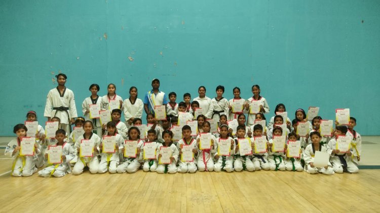 Raibareli-एमसीएफ ताइक्वांडो क्लब के खिलाड़ियों को किया गया सम्मानित*