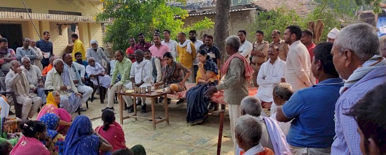 Raibareli-सदर विधायक अदिति सिंह ने आधा दर्जन से अधिक ग्राम सभाओं मे की बैठक