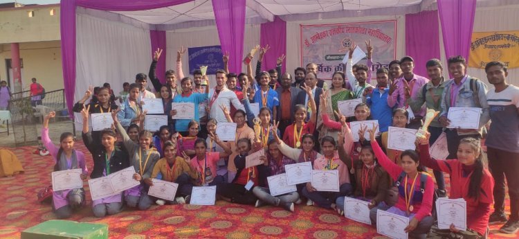 रायबरेली-तीन दिवसीय 45वाँ वार्षिक क्रीड़ा समारोह का समापन।