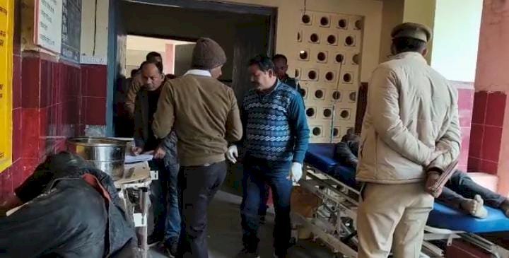 रायबरेली-धारदार हथियार से लैस दबंगों ने तीन लोगों को मारपीट कर किया लहूलुहान,,,,,