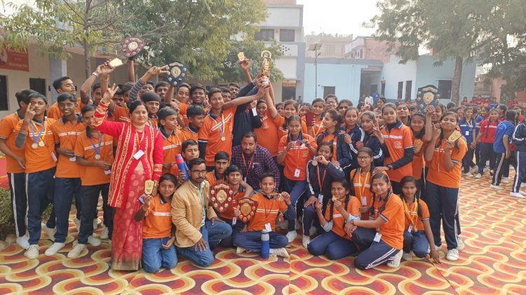 Raibareli-वार्षिक खेलकूद प्रतियोगिता का किया गया आयोजन बच्चों के चेहरे खिले*