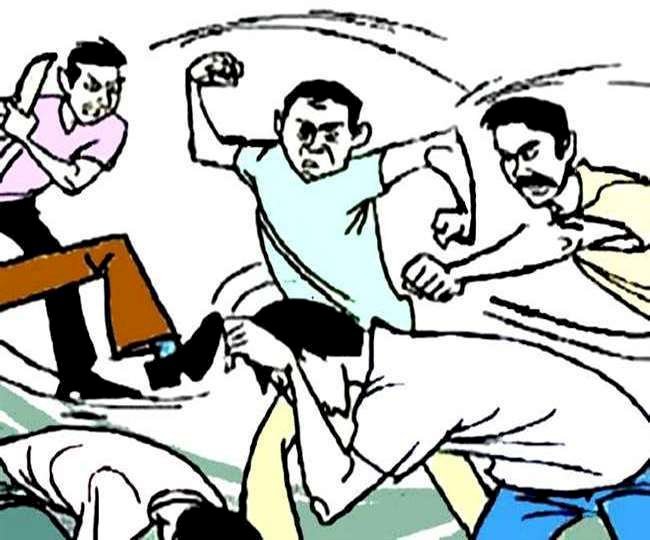 Raibareli-कानूनगो लेखपाल को दौड़ा-दौड़ाकर पीटा