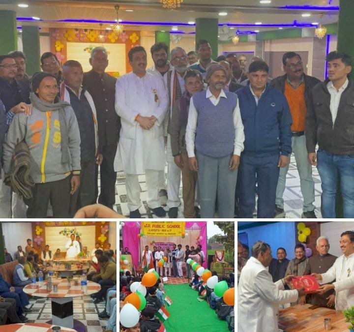 रायबरेली-गणतंत्र दिवस के अवसर पर ऊंचाहार व जगतपुर के पत्रकारों एवं समाचार वितरकों किया सम्मान