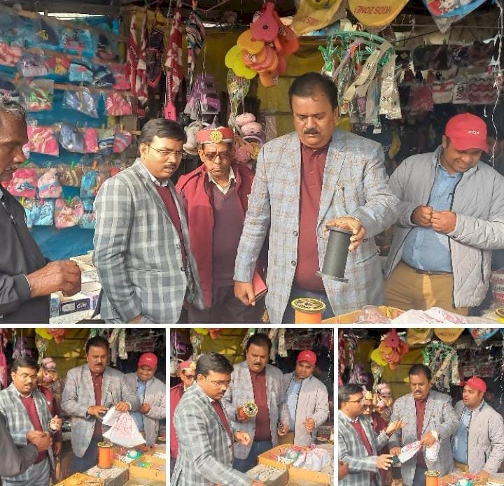 रायबरेली-चाइनीज मांझे की बिक्री पर एसडीएम नें दुकानों पर मारे छापे,,,,,
