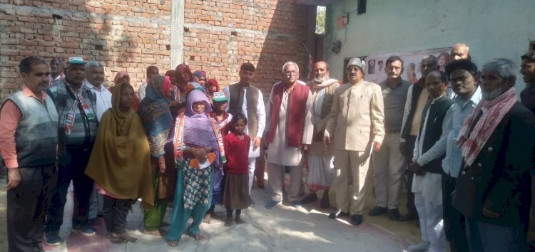 Raibareli-कांग्रेस का हांथ से हांथ जोड़ो अभियान का जगतपुर में बढ़ता कारवां*
