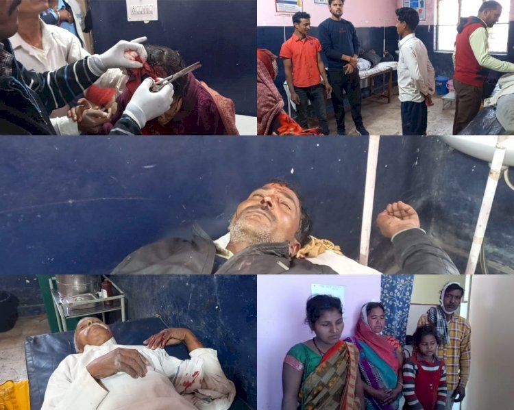 Raibareli-दो अलग-अलग घटनाओं में खूनी संघर्ष आधा दर्जन से अधिक लोग घायल ,जांच में जुटी पुलिस