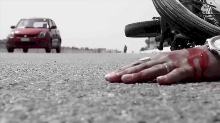 रायबरेली-सड़क दुर्घटना में घायल हुए युवक मौत,,,,