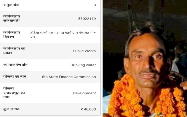 Raibareli-नल रिबोर के नाम से लाखो डकार गये प्रधान जी,,,?