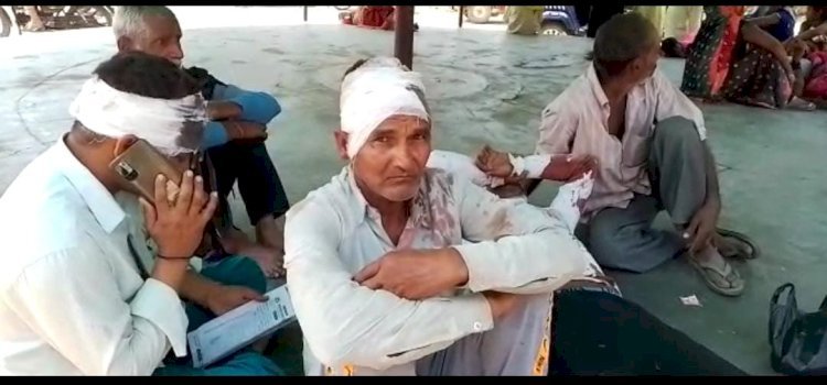 Raibareli-घूरे के विवाद को लेकर दो पक्षों में हुआ खूनी संघर्ष,आधा दर्जन घायल*