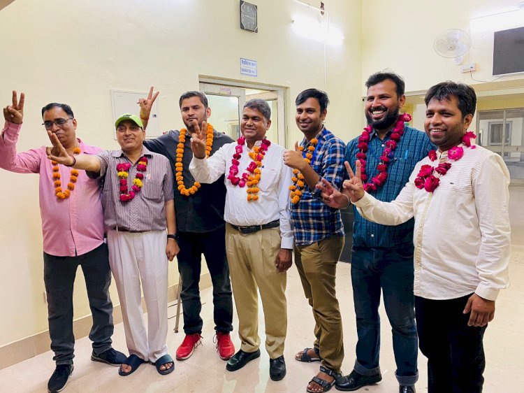 Raibareli-NTPC अधिकारी संघ के अध्यक्ष बने शशिकांत राय,96 मतों के अंतर जीता चुनाव