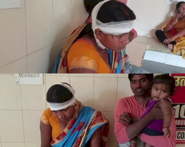 Raibareli-जमीन के बंटवारे को लेकर खूनी संघर्ष , महिला घायल