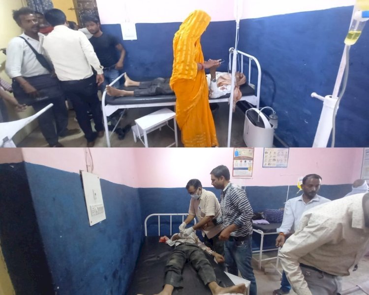 Raibareli-डीसीएम की टक्कर से बाइक सवार अधिवक्ता गंभीर रूप से घायल