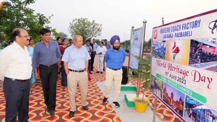 Raibareli-आरेडिका में मनाया गया वर्ल्ड हेरीटेज डे