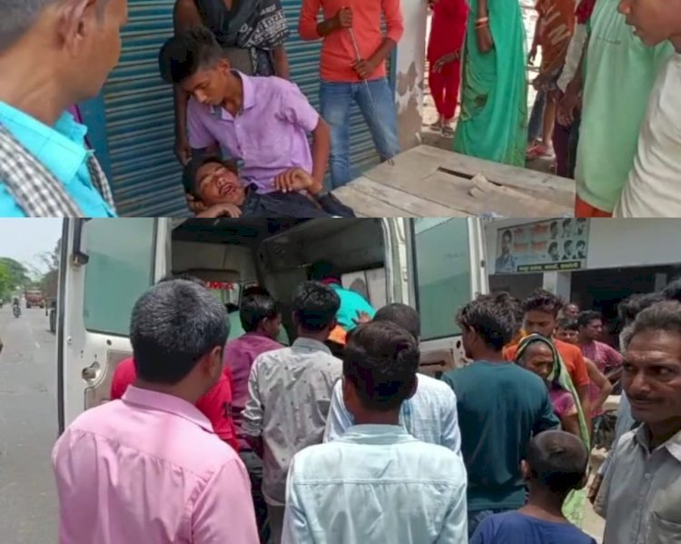 Raibareli-दो बाइको की टक्कर दो घायल एक की हालत नाजुक