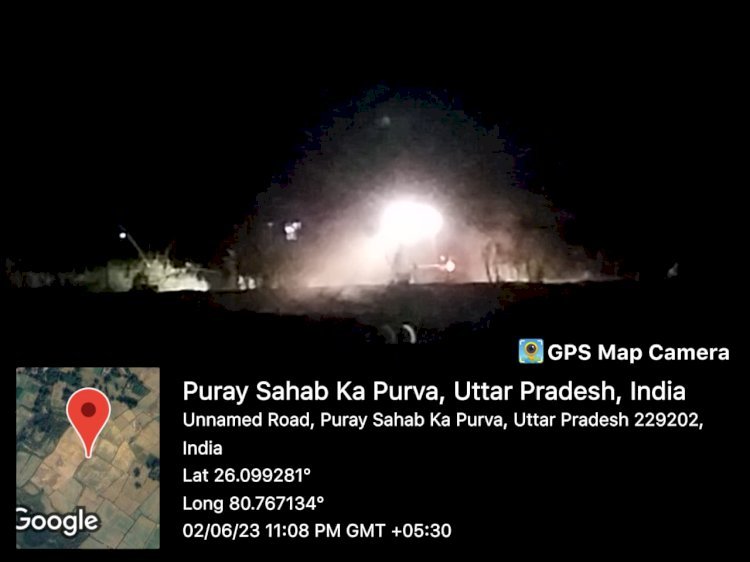 Raibareli-अवैध खनन का वीडियो सोशलमीडिया पर हो रहा वायरल,मचा हड़कंप*