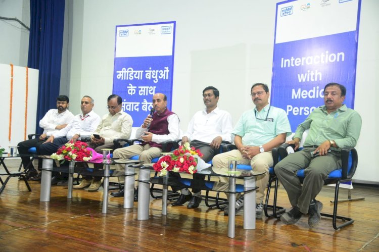 रायबरेली-एनटीपीसी की कार्यनीति में मीडिया का अहम स्थान है- अभय कुमार समैयार