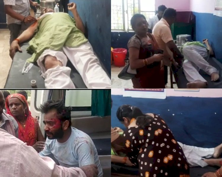 Raibareli-अलग-अलग सड़क हादसों में 4 लोग घायल, जिला अस्पताल रेफर 