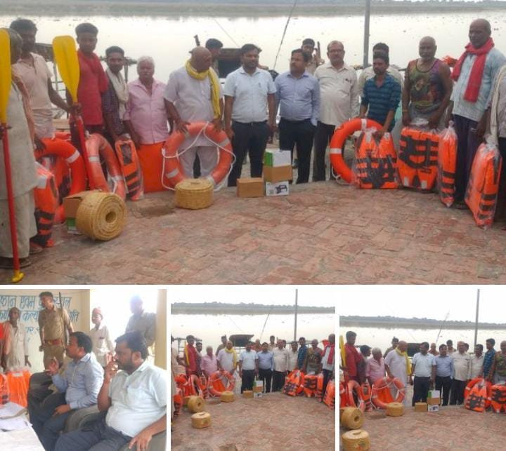 रायबरेली-कांवण यात्रा वा गंगा स्नान को  लेकर एसडीएम ने गोकना घाट का किया निरीक्षण,,,,,