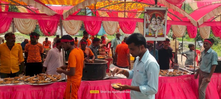 रायबरेली- नाग पंचमी के अवसर पर प्रधान प्रतिनिधि ने कराया भव्य भंडारे का आयोजन,,,