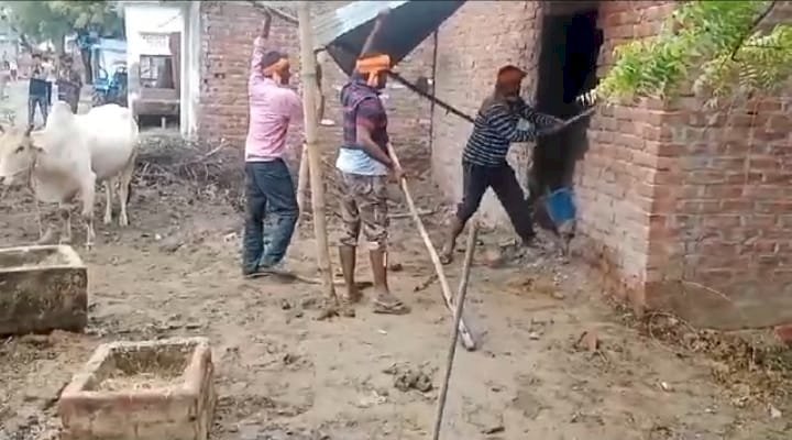 रायबरेली-गदागंज थाना क्षेत्र के गांव जलालपुर धई की दबंगों की दबंगई का विडिओ हुआ वायरल,,,,?