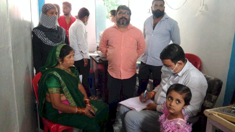 Raibareli-नेत्र शिविर में 300 नेत्र रोगियों का हुआ परीक्षण*