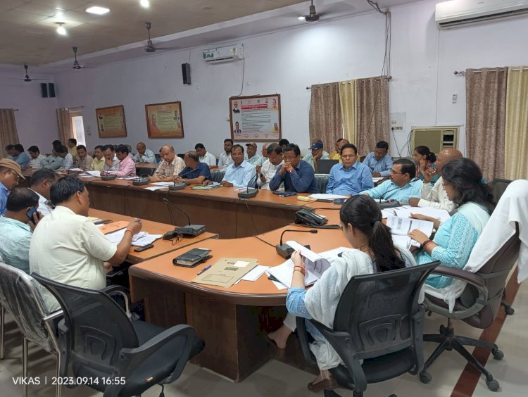 सीएम डैशबोर्ड की बैठक संपन्न*