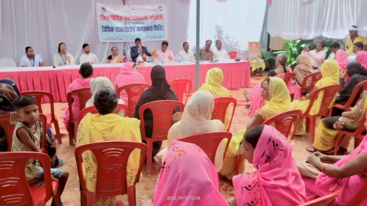 आयोजित हुआ विधिक साक्षरता एवं जागरुकता शिविर* 