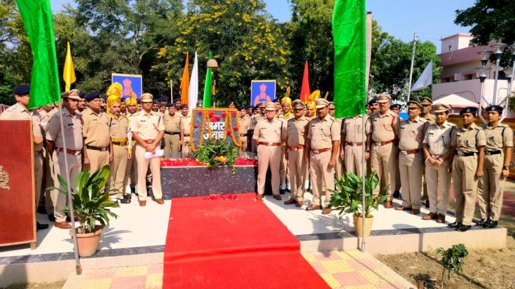 रायबरेली-NTPC.UNCHAHAR में CISF के जवानों नें मनाया शहीद स्मृति दिवस,,,