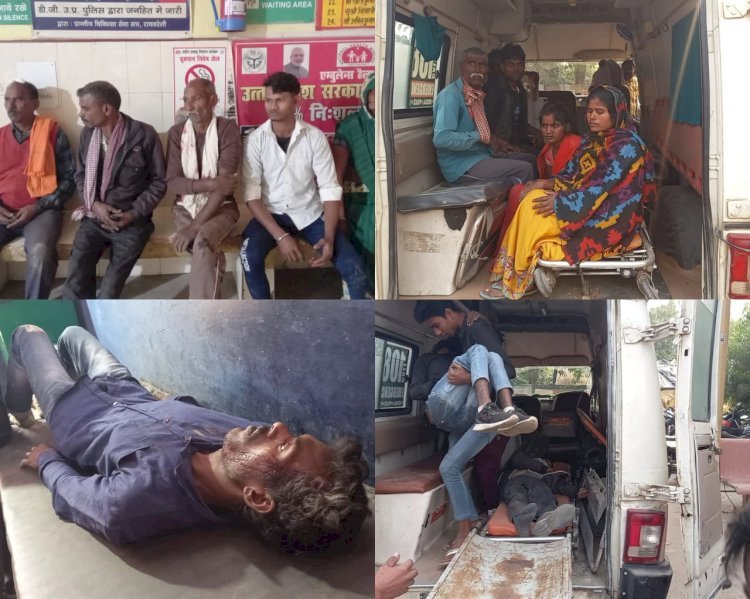 Raibareli-ठकुराइन खेड़ा में पुरानी रंजिश को लेकर दो पक्षों में मारपीट, दस लोग घायल