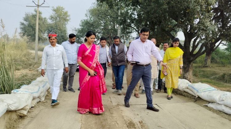 डीएम ने डलमऊ मेले की तैयारी का लिया जायजा